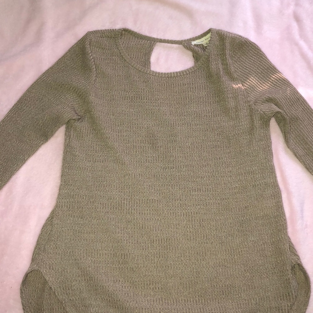 Longsleeve Beige Top